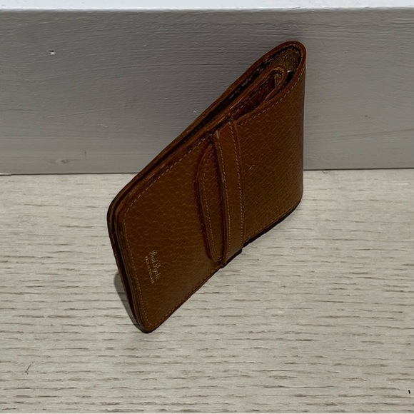 Vintage British Leather Purse (Gold Embossed Words) ππ€ - Picture 3 of 7